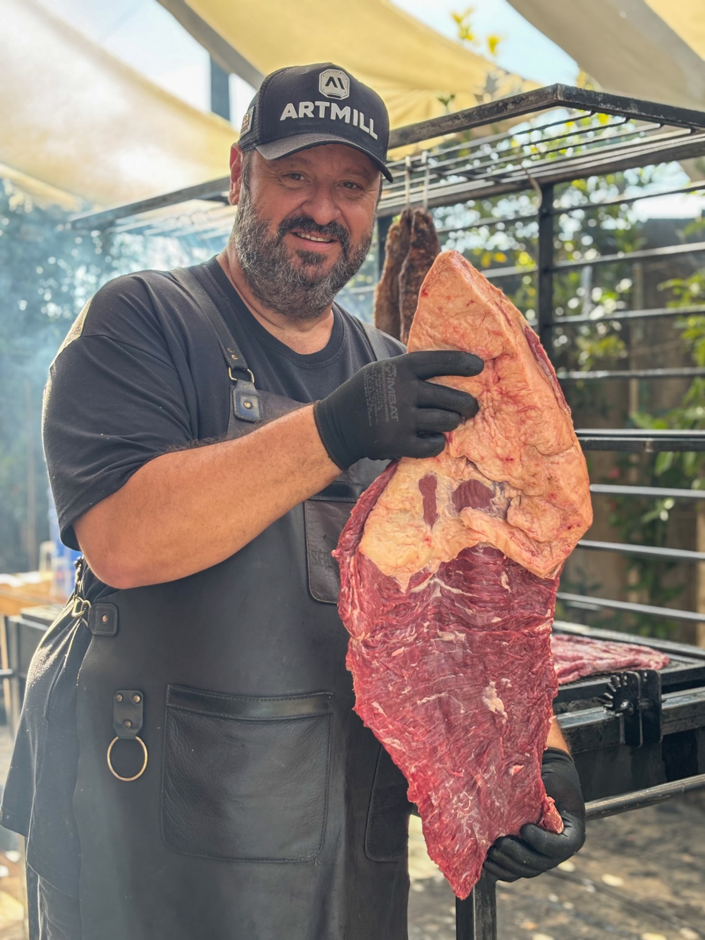 Sérgio Henrique na brasa
